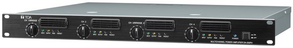 DA-250FH CU DIGITAL POWER AMPLIFIER- 4X 250 W @ 70V- 2X 500 W @ 140V (1U)